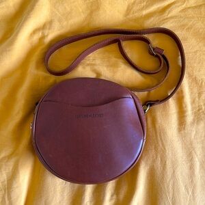 Portland Leather Large Circle Bag